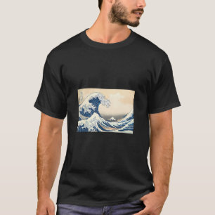 Camiseta Katsushika Hokusai Excelente Wave Off Kanagawa