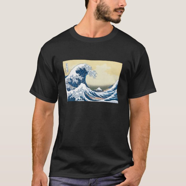Camiseta Katsushika Hokusai T-Shirts (Frente)
