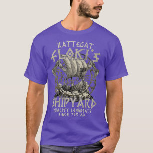 Camiseta Kattegat Flokis Estaleiros de Qualidade