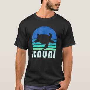 Camiseta Kauai Bay Sea Turtle Hawaii Beach Animal Tee