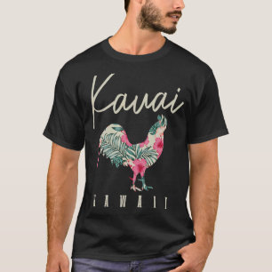 Camiseta Kauai Chicken Hawaii Hibiscus Ilhas Havaianas Sou