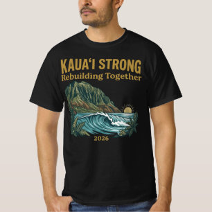 Camiseta Kauai Forte Reconstruindo Juntos 2026 Ilha do Hava