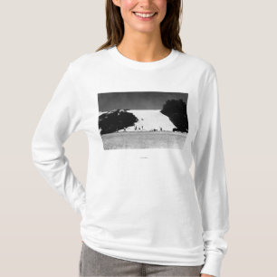 Camiseta Kauai, Havaí - vista de areias do descascamento