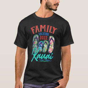 Camiseta Kauai Hawaii Vacation 2022 - Chinelos Corresponden