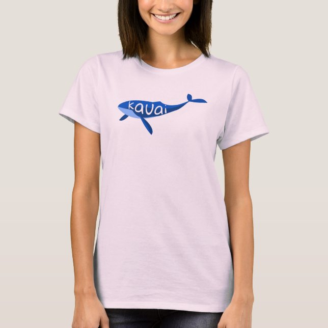 Camiseta Kauai Hawaii Whale (Frente)