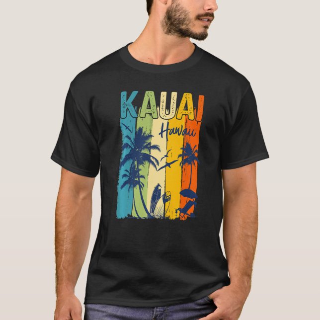 Camiseta Kauai Hawaiian Family Vacation Matching Group Prem (Frente)