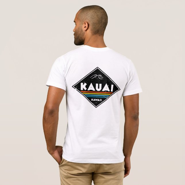 Camiseta Kauai Surf Co. Prism T-Shirt (masculino) (Parte Traseira Completa)