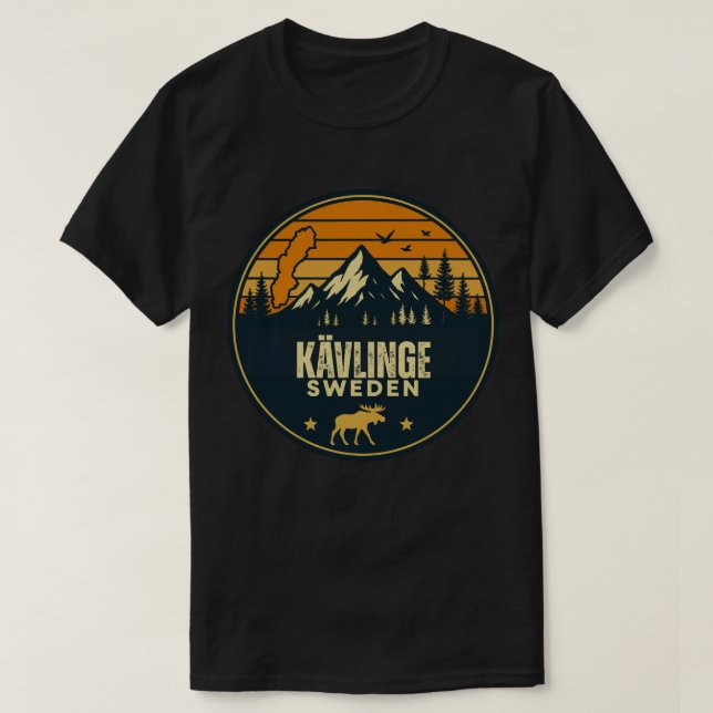 Camiseta Kävlinge, Suécia Sverige (Frente do Design)