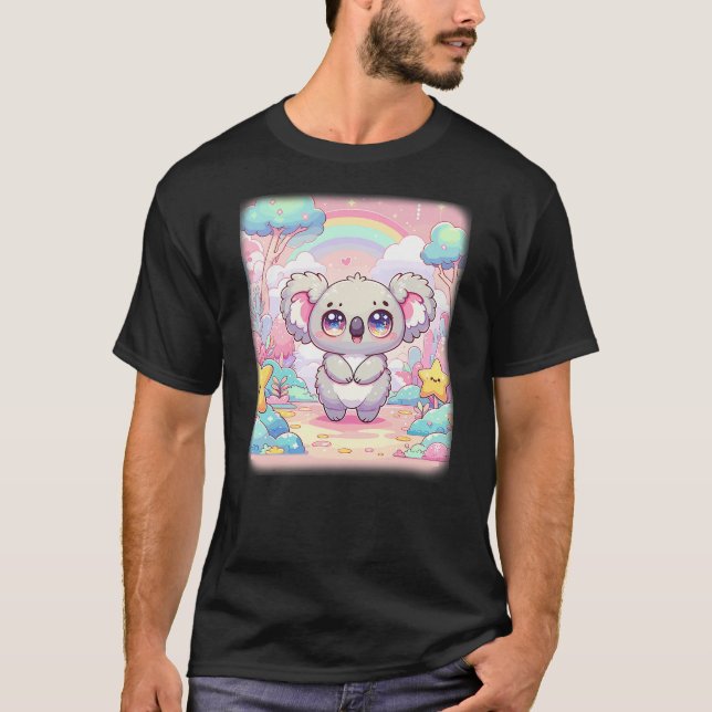 Camiseta Kawaii Aesthetic Koala Bear Lover Shirt Kawaii Koa (Frente)