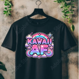 Camiseta Kawaii AF