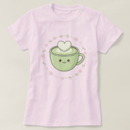 Camiseta Kawaii Amor de Matcha