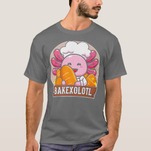 Camiseta Kawaii Aolotl Pun Baker Funny Assar Bakeolot