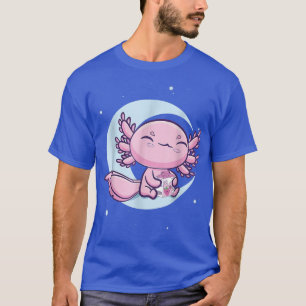 Camiseta Kawaii Aolotl Strawberry Milk Shake Moon Japonês