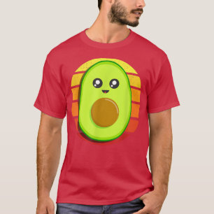 Camiseta Kawaii avocado engraçado para mulheres mamãe Mamac