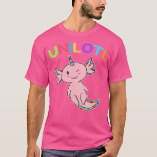 Camiseta Kawaii Axolotl Youth Unilotl Salamander