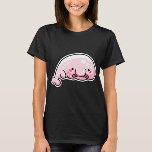 Camiseta Kawaii Blobfish Fofo