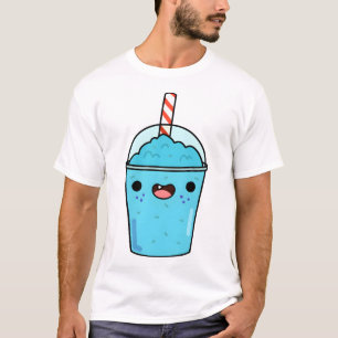 Camiseta Kawaii Blue Slushy