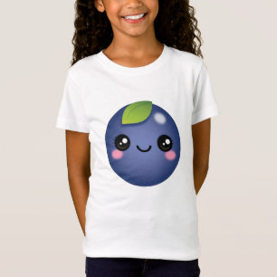 Camiseta Kawaii Blueberry T-Shirt
