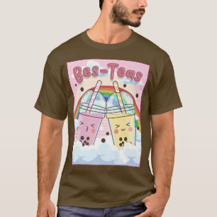 Camiseta Kawaii Boba Bubble milk Tea Bes Teas Aestético 11