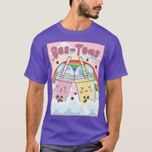 Camiseta Kawaii Boba Bubble milk Tea Bes Teas Aestético 11