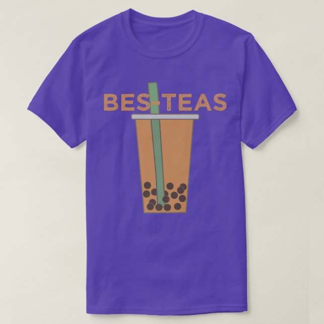 Camiseta Kawaii Boba Tea Bes Teas Bubble Tea  1129 (Frente do Design)