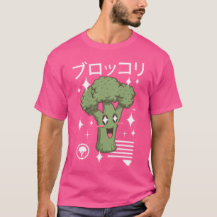 Camiseta Kawaii Broccoli