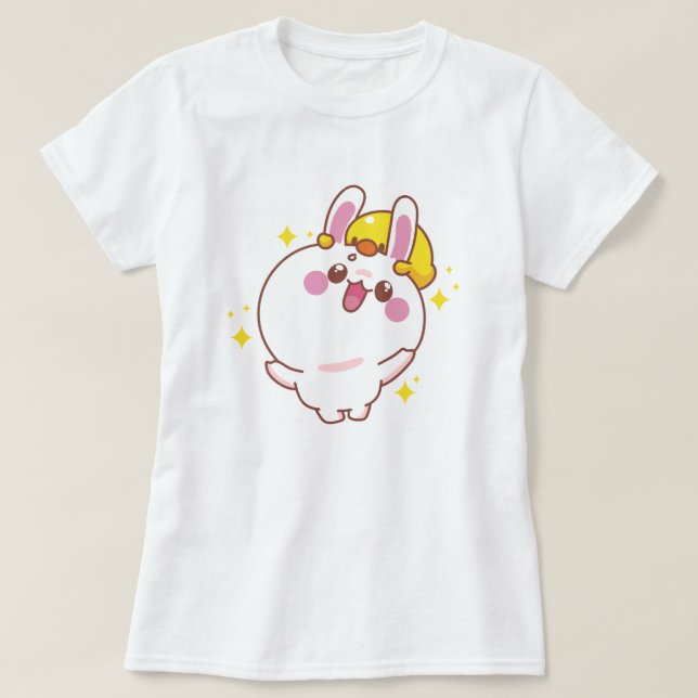 Camiseta Kawaii Bunny T-Shirt (Frente do Design)