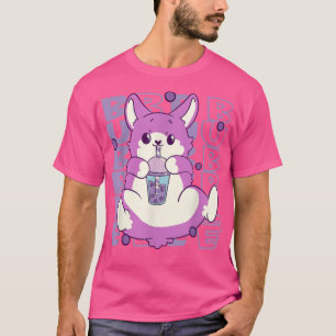 Camiseta Kawaii, cachorrinho agudo, bebe bebendo de bolhas