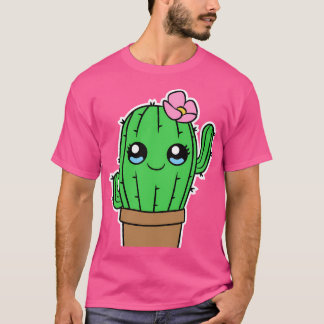Camiseta Kawaii Cactos
