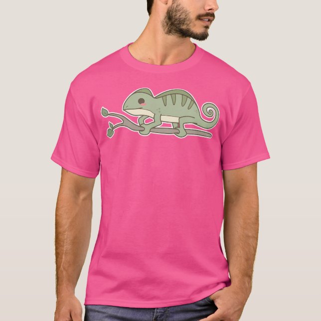 Camiseta Kawaii Chameleon (Frente)