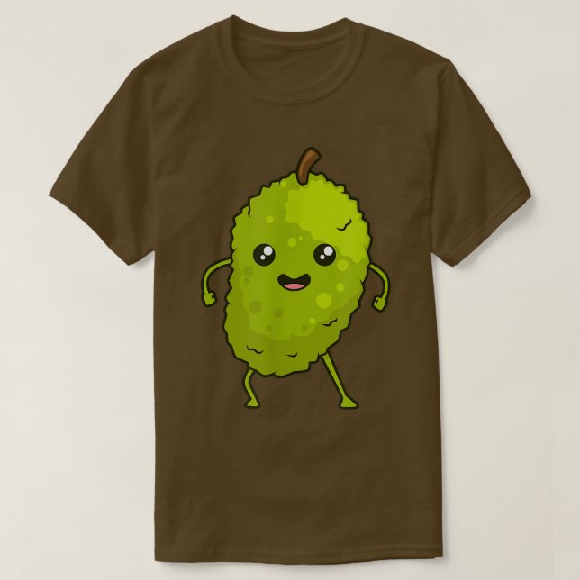 Camiseta Kawaii Comic Jackfruta (Frente do Design)
