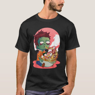 Camiseta Kawaii, Comida de Arte Japonesa, Fanfarrão de Anim