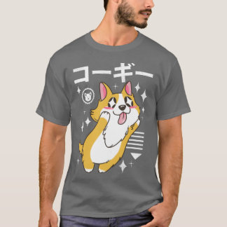Camiseta Kawaii Corgi