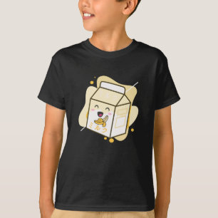 Camiseta Kawaii Cow Retro Japonês Chocolate Milk Cows