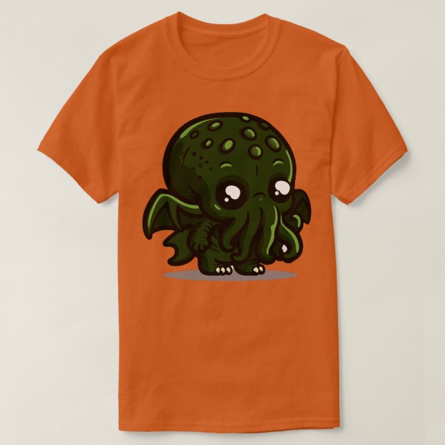 Camiseta Kawaii Cthulhu 2 (Frente do Design)
