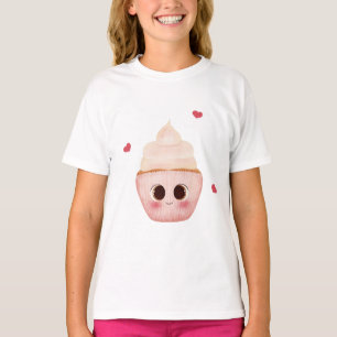 Camiseta Kawaii Cupcake Kids