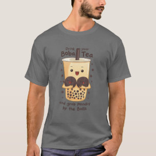 Camiseta Kawaii Cute Anime Otaku Japonês Bubble Boba Tea F