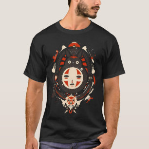 Camiseta Kawaii Cute Art Girl Kiki'S Go-Ghiblis- Flying A