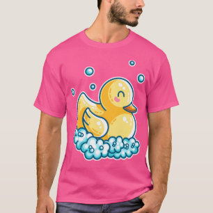 Camiseta Kawaii Cute Bath Rubber Duck