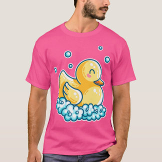 Camiseta Kawaii Cute Bath Rubber Duck
