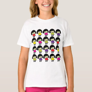 Camiseta Kawaii Cute Girls Kawaii