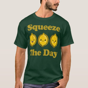 Camiseta Kawaii Cute Lemons Aperta O Dia Engraçado Fruta Fo