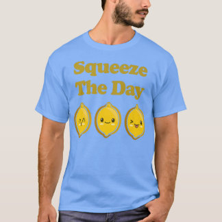 Camiseta Kawaii Cute Lemons Aperta O Dia Engraçado Fruta Fo