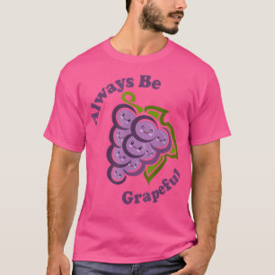 Camiseta Kawaii Cute Sempre Seja Graciosa Comida Engraçada