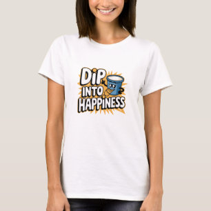 Camiseta Kawaii Dairy: Arte Negra