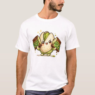 Camiseta Kawaii de Chocolate Pistácio Dubai