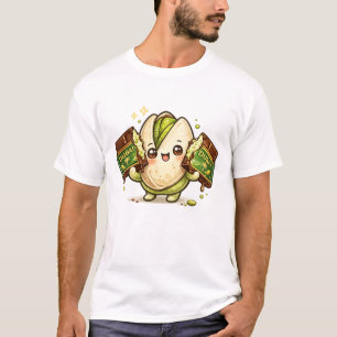 Camiseta Kawaii de Chocolate Pistácio Dubai