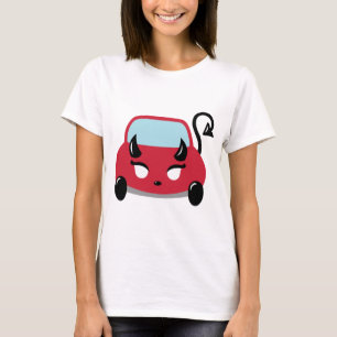 Camiseta Kawaii Devil Car T-Shirt