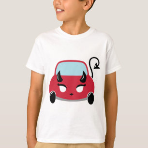 Camiseta Kawaii Devil Car T-Shirt