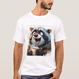 Camiseta Kawaii Donut Puff Bear